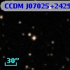 CCDM J07025+2429A