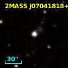 2MASS J07041818+1856228