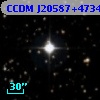 CCDM J20587+4734AB