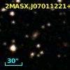 2MASX J07011221+0114056