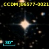 CCDM J06577-0021AB