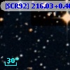 [SCR92] 216.03+0.40