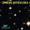 2MASS J07031361-0033378