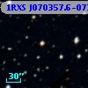 1RXS J070357.6-073336
