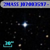 2MASS J07003597-1144136