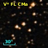 V* FL CMa