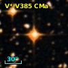 V* V385 CMa