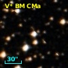 V* BM CMa
