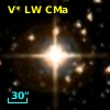 V* LW CMa