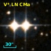 V* LN CMa