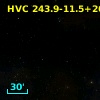 HVC 243.9-11.5+268