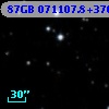 87GB 071107.8+370508