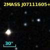 2MASS J07111605+3615077