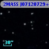 2MASS J07120729+2557501