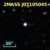 2MASS J07105045+2055580