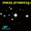2MASS J07080524+1832423