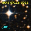 IRAS 07118-1022
