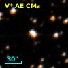 V* AE CMa