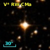 V* RW CMa