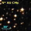 V* AU CMa