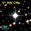 V* HW CMa