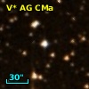 V* AG CMa