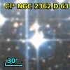 Cl* NGC 2362     DH     121