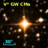 V* GW CMa