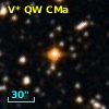 V* QW CMa