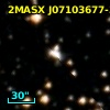 2MASX J07103677-3037049