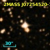 2MASS J07254520-1227294