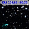 GRS 229.90 -00.70