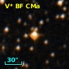 V* BF CMa