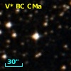 V* BC CMa