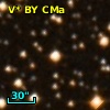 V* BY CMa