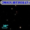 2MASX J07385617+4026503