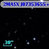 2MASX J07353655+3701242