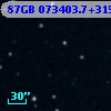 87GB 073403.7+315129