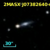 2MASX J07382640+2857466