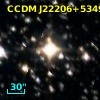 CCDM J22206+5349AB