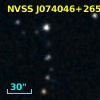 NVSS J074046+265823