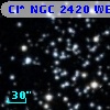 Cl* NGC 2420   WEST    1116