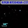 87GB 073343.0+225555