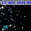 Cl* NGC 2420     SW      12