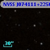 NVSS J074111+225618