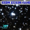 CCDM J22138+5543B