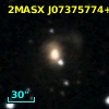 2MASX J07375774+1011353
