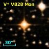 V* V828 Mon