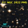 Cl* NGC 2422    PMS     434