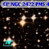 Cl* NGC 2422    PMS     419